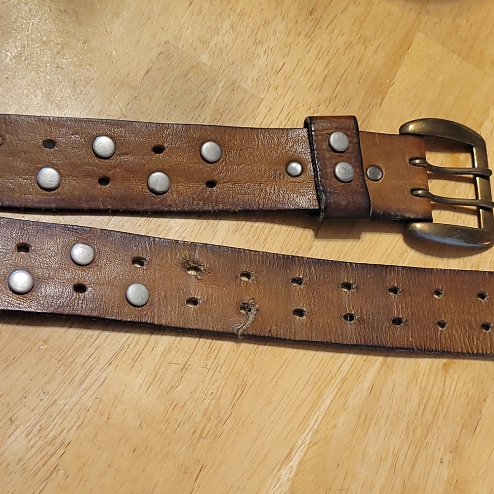 Vintage Leather Belt